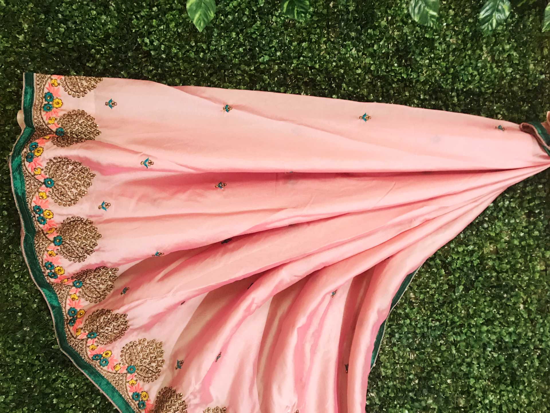 Vatika Fancy Saree With Blouse 