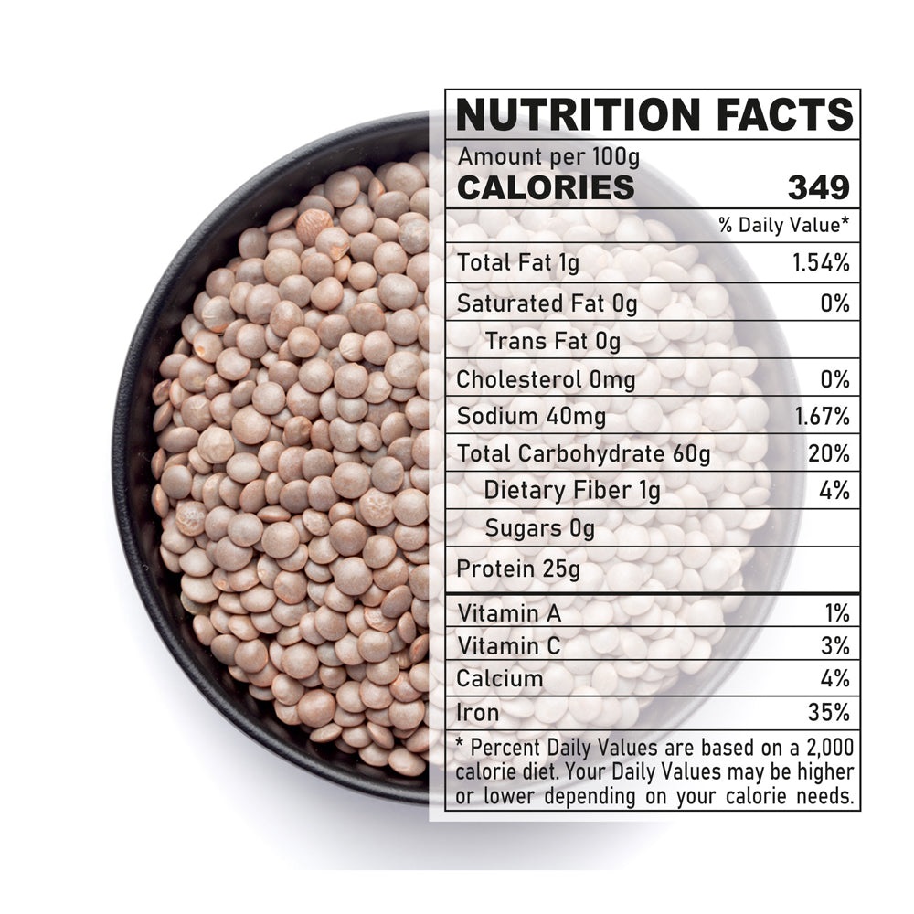Unpolished Masoor Dal - 800 g