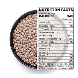 Unpolished Masoor Dal - 800 g