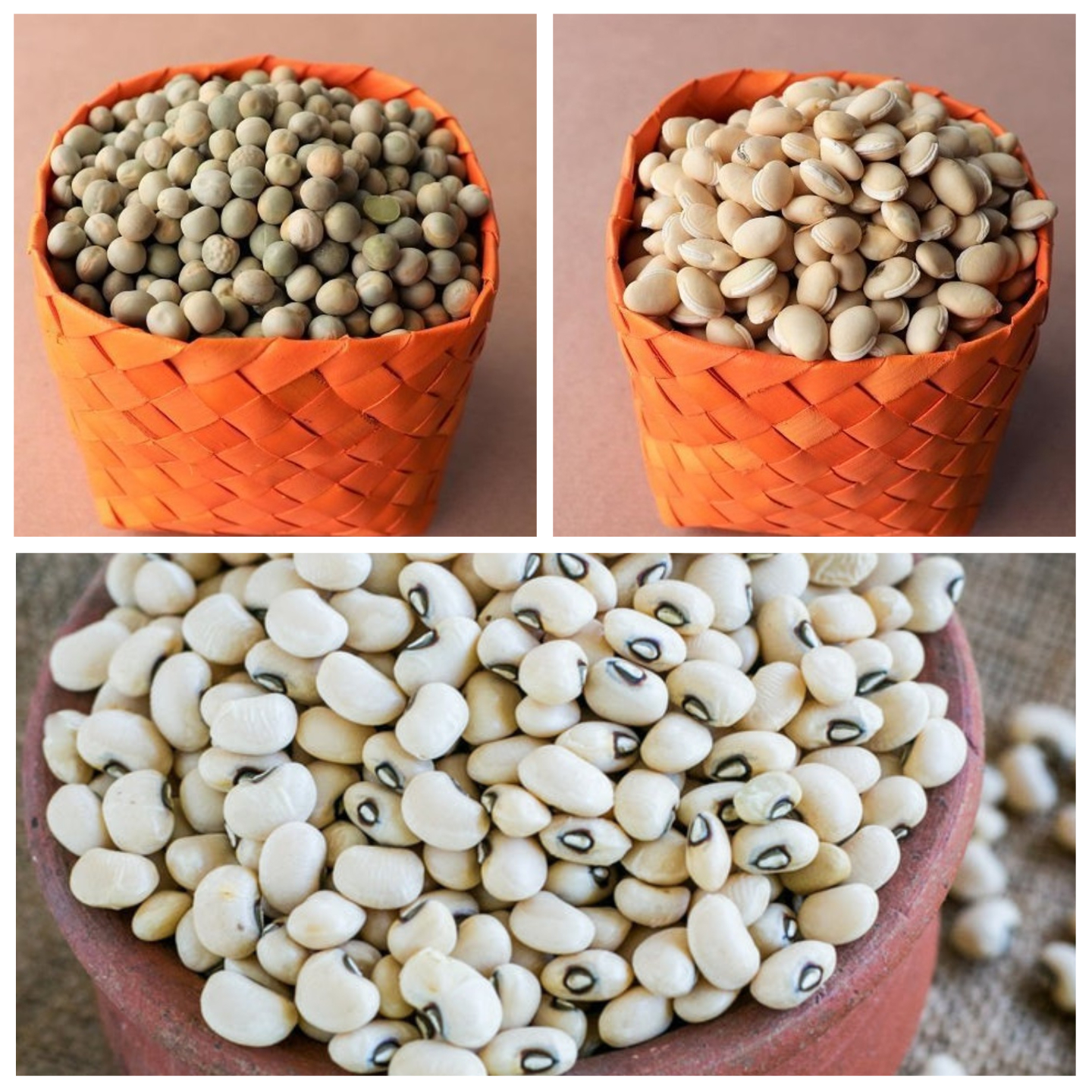 Green Peas + Beans + Eye pea Combo