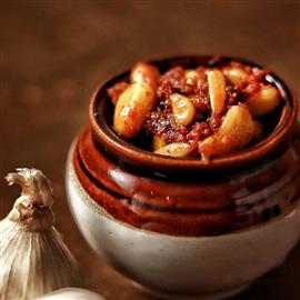 Organic Garlic Pickle - 500 g