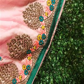 Vatika Fancy Saree With Blouse 