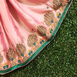 Vatika Fancy Saree With Blouse 
