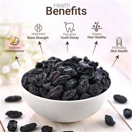 VOC Mart Raisins Black 500 Gram | kishamish | unakkamunthiri